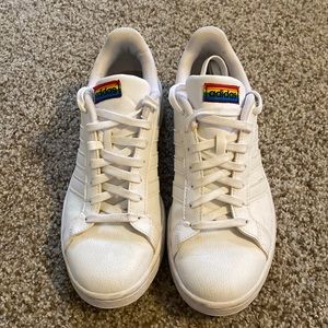 ADIDAS rainbow/pride shoes